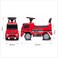 MOON Mercedes Benz Truck Licensed-Foot to Floor Ride On for 12 to 36 Months -Red