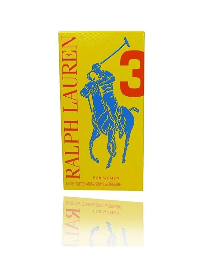 Ralph Lauren Big Pony 3 For Women Eau De Toilette 50ml