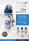 Royalford 500ml Water Bottle, BPA-Free Kids Plastic Bottle, Rf11112 Cartoon Water Bottle With Straw Leak-Proof Design For Kids, Toddlers, Sports, Gym, Outdoor, Cycling, School &amp; More, Multicolor