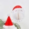 Santa Honeycomb Decorations Set 2 Pack