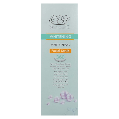 Eva Skin Clinic White Pearl Facial Scrub - 100 ml