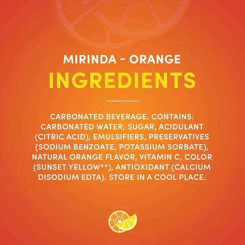 Mirinda Orange Plastic Bottle - 390 ml