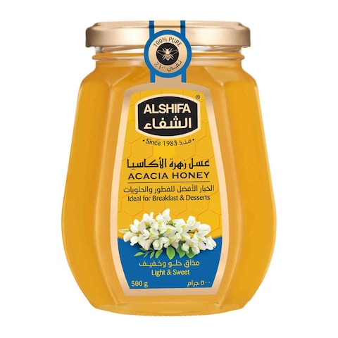 Buy Alshifa Acacia Honey 500g in Saudi Arabia