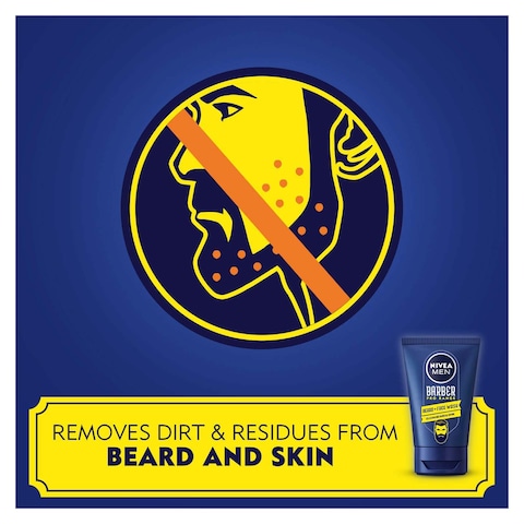 Nivea Barber Pro Range Beard and Face Wash - 100ml