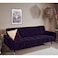 In House Montella 2 In 1 Sofabed Velvet Upholstered - Dark Purple
