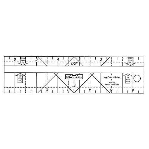 Buy Log Cabin Ruler 3/4 & 1 1/2 - Bloc Loc Online | Carrefour UAE