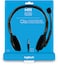 Logitech H111 Wired Over Head Stereo Single Pin Headset With Mic Black