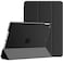 TRON Case Compatible For Apple iPad 9.7 Case 2018 iPad 6th Generation Cases/2017 iPad 5th Generation Case with Pencil Holder,Slim Soft Silicone Smart Trifold Stand Protective Cover, Black