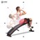 H Pro Multi-Functional Dumbbell Bench, Sit Up Workout, Exercise Equipment For Weight Lifting, Strength Training Bench For Home Gym