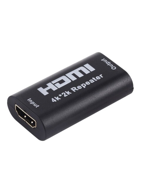 Generic UHD 4Kx2K HDMI Repeater Black