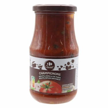 Carrefour Mushroom Forest Tomato Cooking Sauce 420G