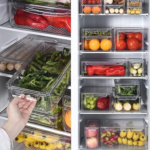 fridge storage boxes storage bins online