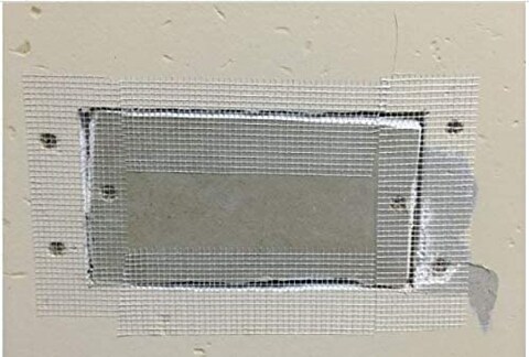 Abbasali 50mm X 90mtr Long Plasterboard Mesh Joint Scrim Drywall Fibre Glass Self Adhesive, Wall Hole Or Crack Repair Gypsum Board Joint Tape
