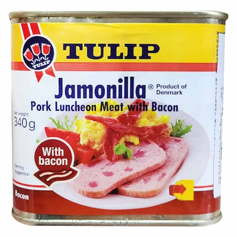TULIP LUNCHEON MEAT WITH BACON 340G