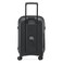 Delsey Belmont 4 Wheel Hard Casing Luggage Trolley Set of 2 Black 55cm+81cm