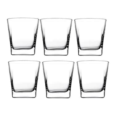 Carre Tumbler Glasses -194 Cc - 6 Cups