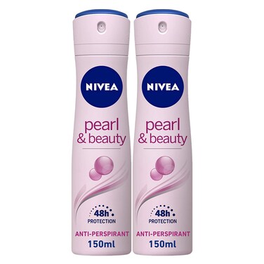 نيفيا بيرل أند بيوتي مزيل عرق 200 ملل حزمة من 2