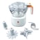 Porodo 4in1 Mini Food Processor 88W White