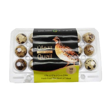 بيض السمان أسترا × 18