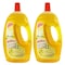 Carrefour 4in1 Anti-Bacterial Lemon Multi-Purpose Disinfectant Cleaner 1.8L x Pack of 2