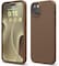 elago Liquid Silicone for iPhone 15 Plus case cover Full Body Protection, Shockproof, Slim, Anti-Scratch Soft Microfiber Lining - Brown