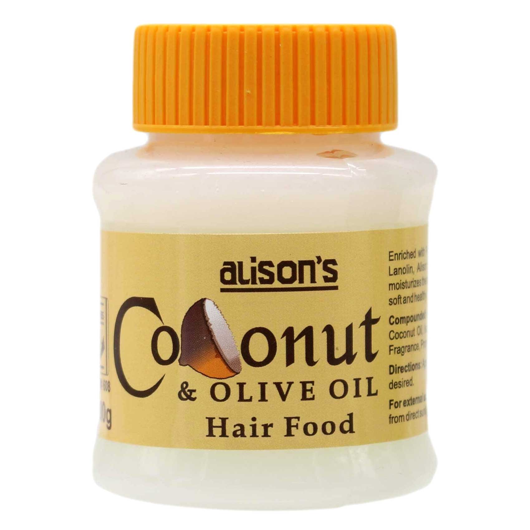 Alison&#39;S Hair Food Coconut 100G