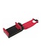 Ozone - Mini Retractable Car Steering Wheel Phone Socket Holder Black/Red
