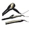 GEEPAS HAIR DRYER+STRAIGHTNER