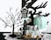 Halloween Ghost Tree Lamp with Warm White LED Lights 60cm