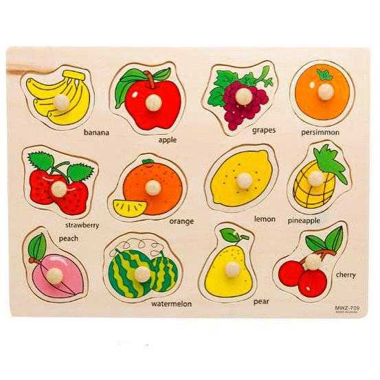 Fruit Puzzle Wooden