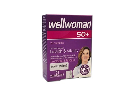 Vitabiotics Wellwoman - 50+ 30 Tabs