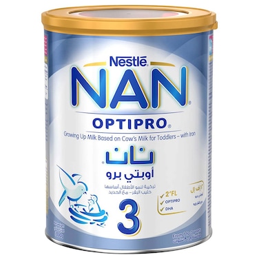 Nan Optipro 3 Infant Formula Powder From 1 to 3 Years - 800 gram