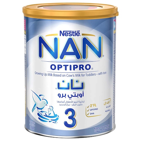 Buy Nan Optipro 3 Infant Formula Powder From 1 to 3 Years - 800 gram in Egypt