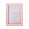 Blush Plastic Photo Frame 2X1.2Cm