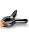 Generic - 6-Piece Spring Clamp Clip Set Black/Orange