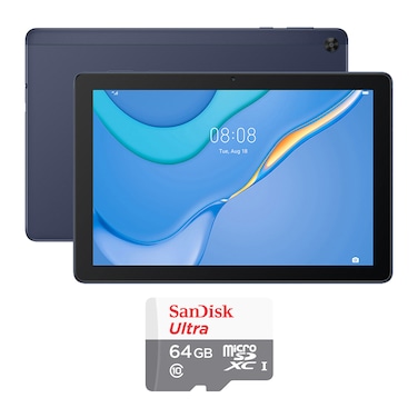 تابلت هواوي ميت باد T10 – 9.7 بوصة 32 جيجابايت/2 جيجابايت شريحة واحدة بشبكة الجيل الرابع - أزرق