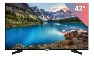 تليفزيون تورنيدو 43 بوصة 4K فائق الدقة دي ليد سمارت بريسيفر مدمج - 43US3500E