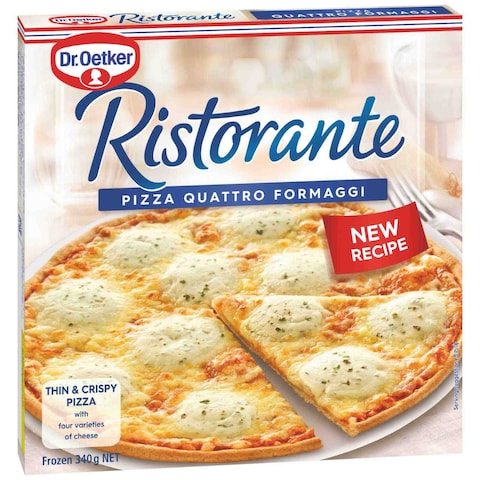 Buy Dr.Oetker Ristaurant Quattro Formaggi Pizza 340g in UAE