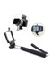 Generic - Monopod Selfie Stick With Bluetooth Remote Control Black