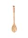 Royalford Rubber Wood Serving Spoon Brown 6X14centimeter