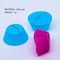 Generic Set Of 12 Pieces (1 Dozen) Round Shaped Silicon Cake Baking Molds Jelly Mold Silicon Cupcake Pan Muffin Cup