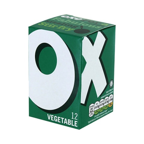 Oxo Vegetable Stock 12 Cubes