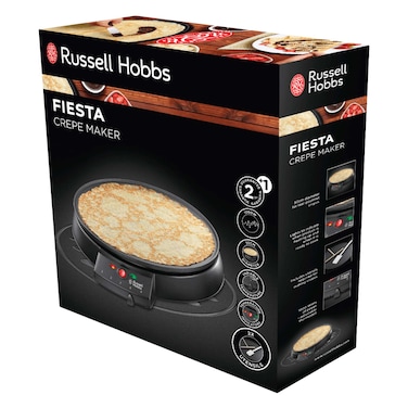 Russell Hobbs 20920-56 Fiesta Crepe And Pancake Maker Black