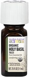 Aura Cacia 100% Holy Basil (Tulsi) Essential Oil, Certified Organic, Gc/Ms Tested For Purity, 7.4 ml (0.25 FL. OZ.), Ocimum Sanctum