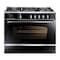 "بوتجاز يونيون اير اي كوك GC 6090SS-DC-511-IDSC-S-P غاز - 5 شعلة - اسود "