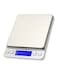 Sanbo-Mini Digital Scale Weighing Tool With Tray Silver 12.50 x 10.30 x 1.70centimeter