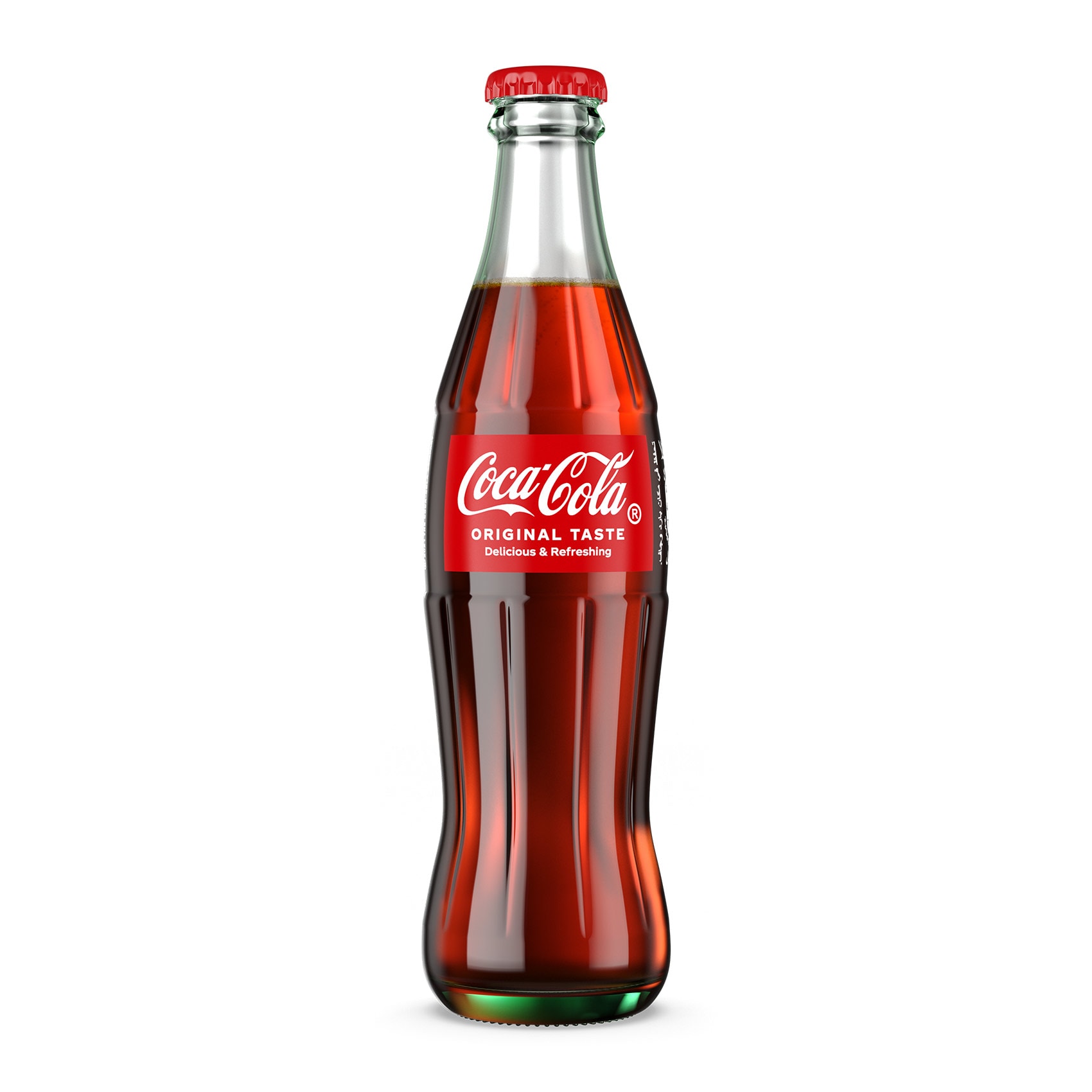 Coca Cola Original Taste Soft Drink Glass Bottle – 330ml Coca Cola Original Taste Soft Drink Glass Bottle – 330ml