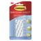 Command 17026CLR_ES Decorating Clips, clear color. 20 clips and 24 strips/pack
