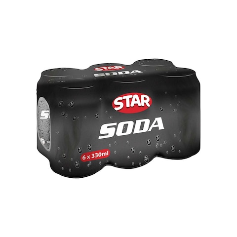 Star Soda Soft Drink 330mlx6&#39;s