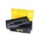 Crownman Professional Heavyduty Plastic Toolbox 19 Yellow Black